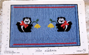 Little Memories Smocking Plate Little Stinkers 069 OOP